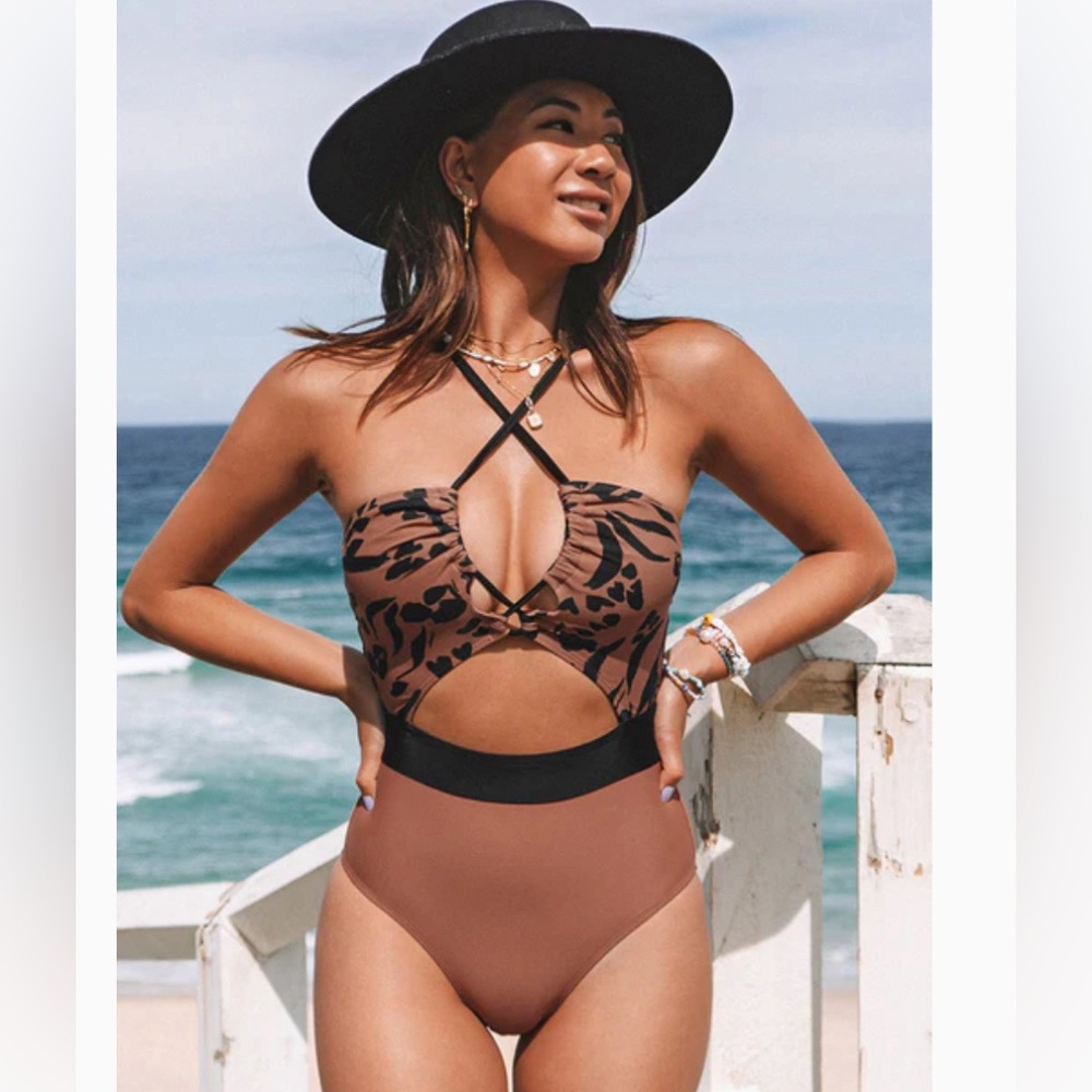 Leopard Print Swimsuit